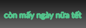 còn mấy ngày nữa tết
